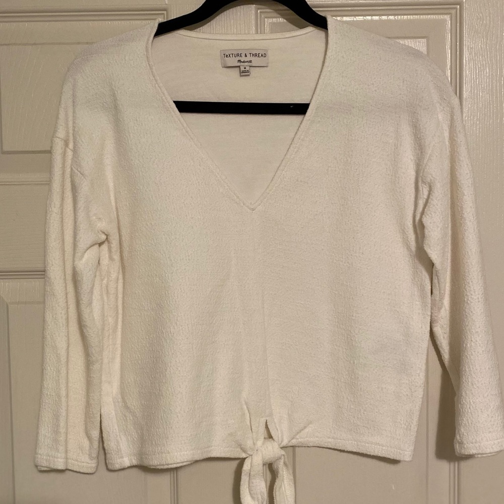 Madewell Texture and Thread Blouse